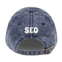 SEO Custom Vintage Cotton Twill Cap