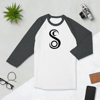 SEO Custom 3/4 sleeve raglan shirt