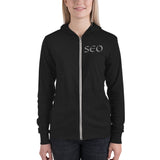 SEO Custom Unisex zip hoodie