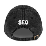 SEO Custom Vintage Cotton Twill Cap