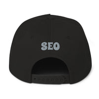 SEO Custom Flat Bill Cap