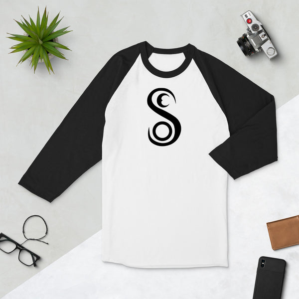 SEO Custom 3/4 sleeve raglan shirt