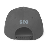 SEO Custom Flat Bill Cap