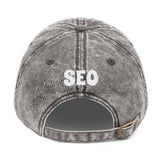 SEO Custom Vintage Cotton Twill Cap