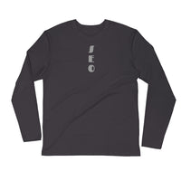 SEO Custom Long Sleeve Fitted Crew