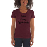 SEO Custom Women's Crew Neck T-shirt