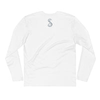 SEO Custom Long Sleeve Fitted Crew